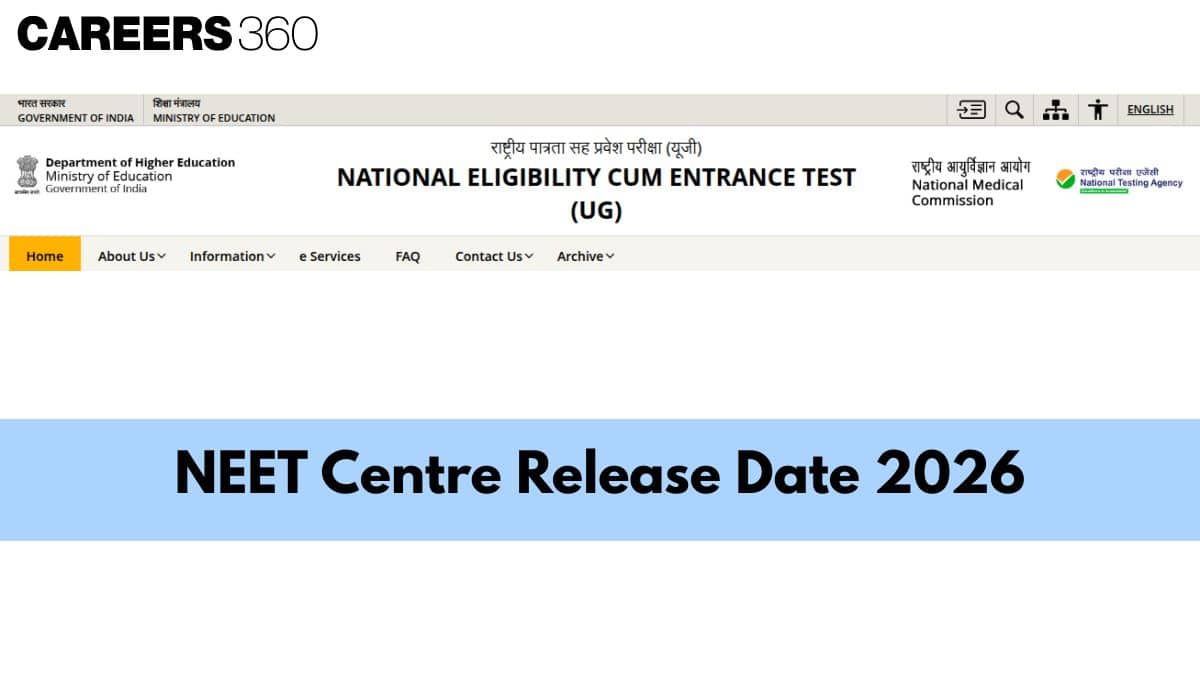NEET Centre Release Date 2026 (Announced): Check Here!